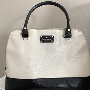 Kate Spade Black & White Satchel